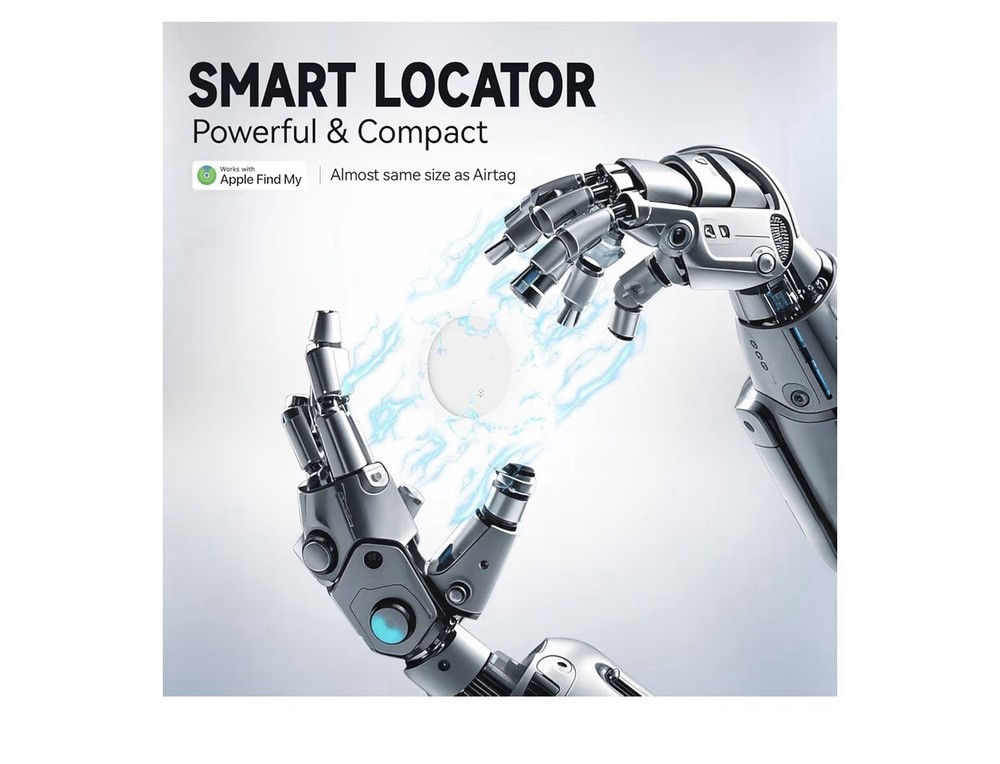 GPS Wireless Tag Bluetooth Tracker Works with Apple Find My