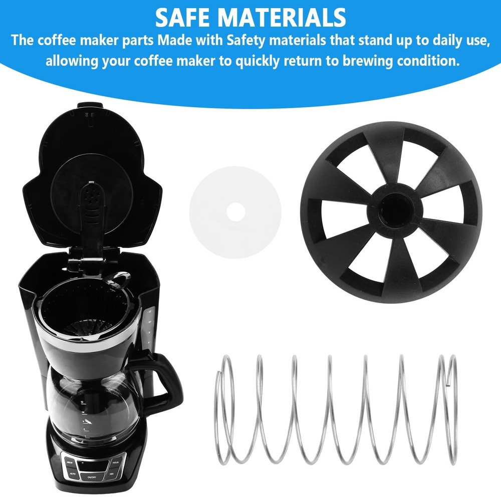 Coffee Machine Brewing Basket Bottom spring loaded stopper kits Fits for...