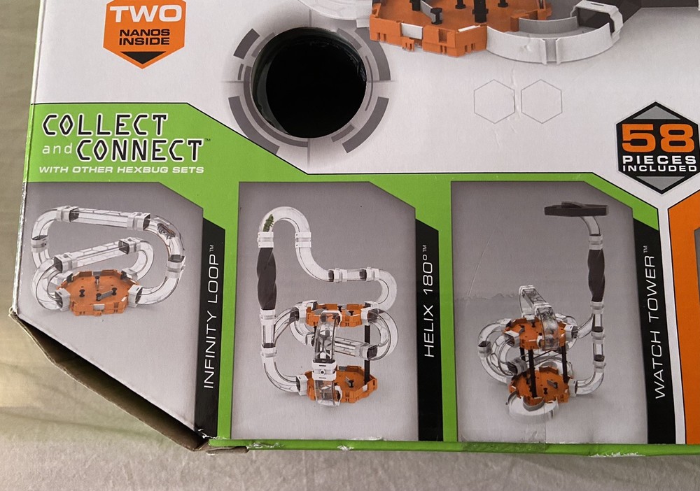 HEXBUG NANO V2 BLACK HOLE GRAVITY DEFYING ROBOTIC CREATURES ULTIMATE FREE FALL