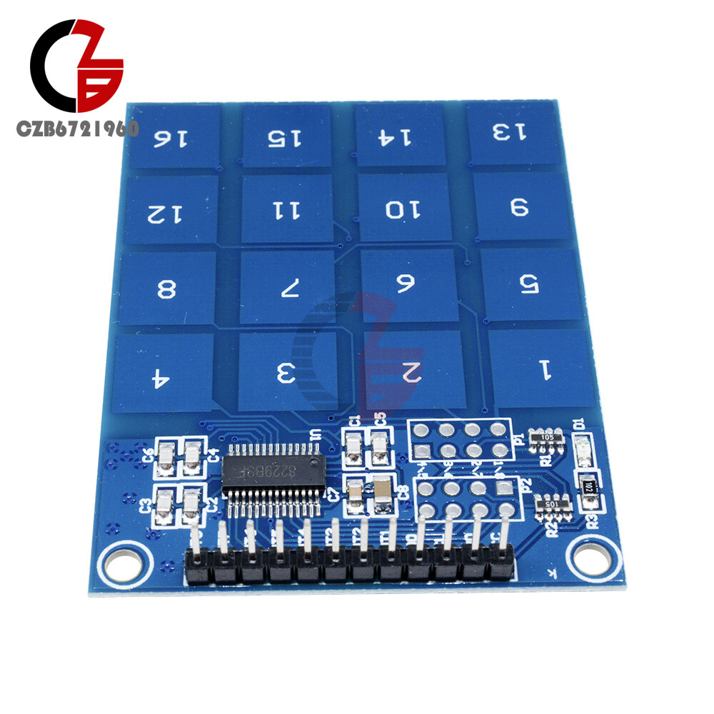 1PC Arduino TTP229 16 Channel Digital Capacitive Switch Touch Sensor Module