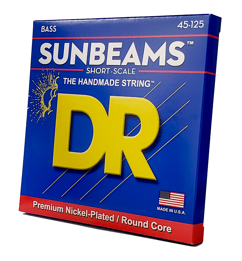 DR Strings SUNBEAM Bass Strings: 5-String Medium 45-125 Short Scale [SNMR5-45]