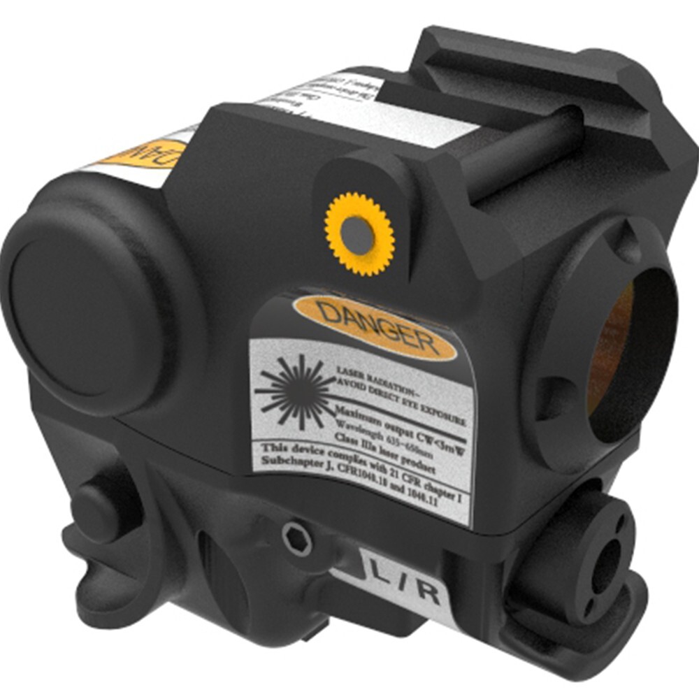 Laspur Sub Compact Rail Mount Green/Red Laser Sight with Flashlight Light combo