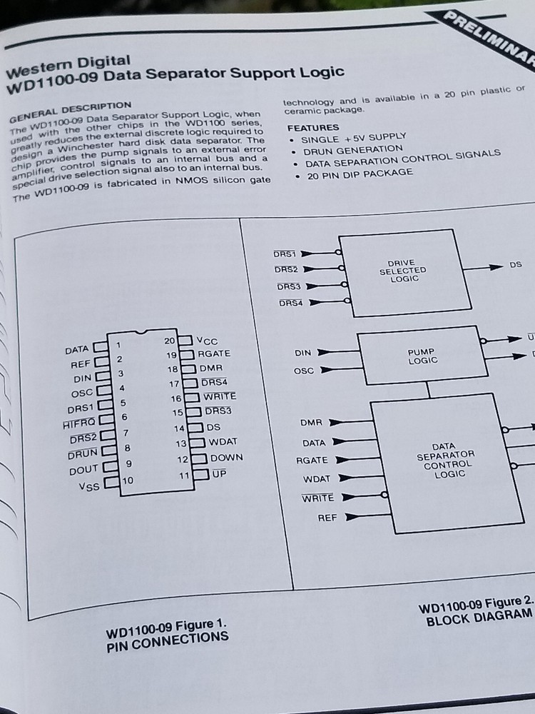 VINTAGE ELECTRONICS BOOK DATA 1983 WESTERN DIGITAL COMPONENTS HANDBOOK