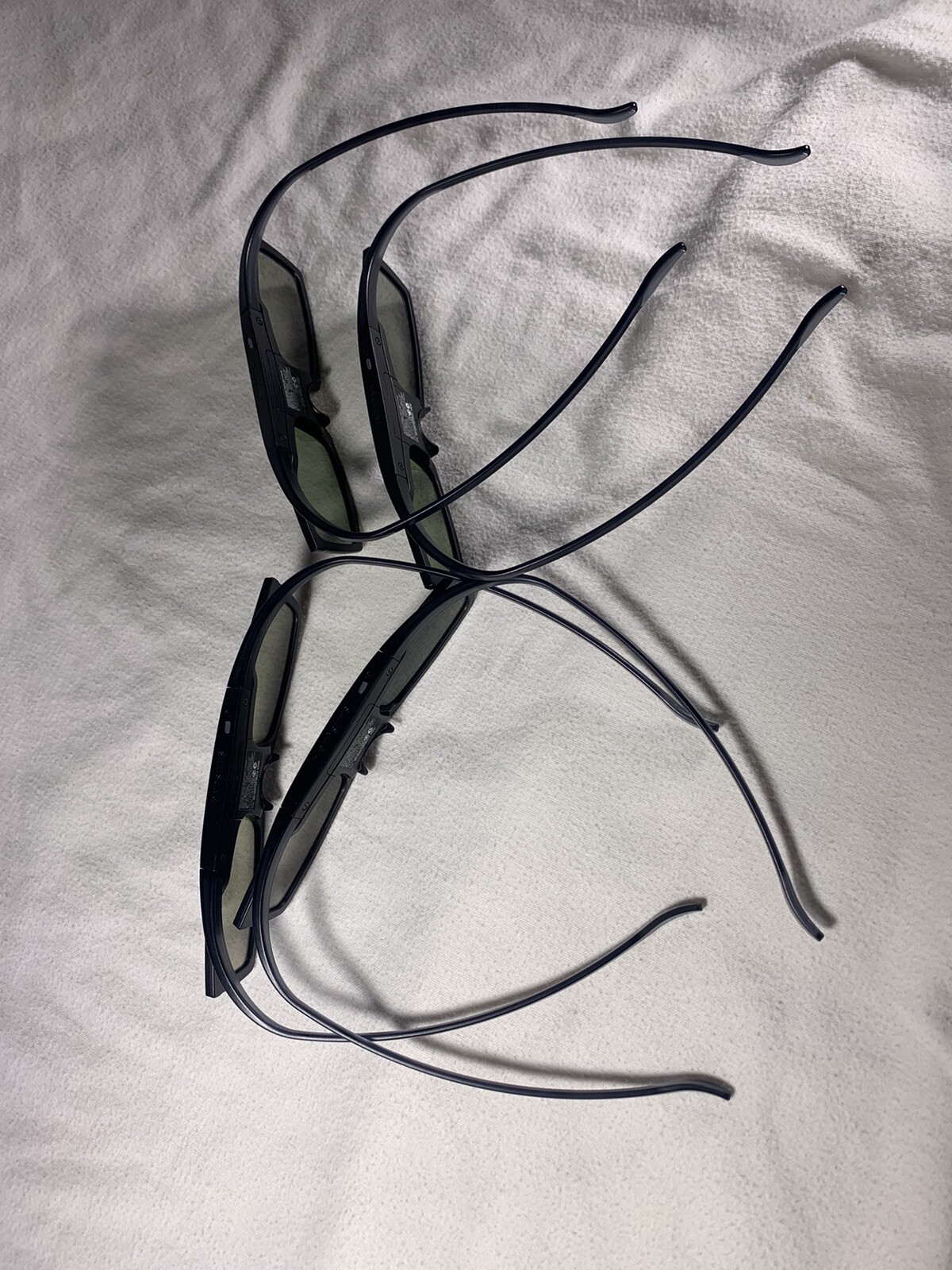 Samsung 3D Active Glasses Tested & Working (Lot of 4) SSG5100GB \\~~