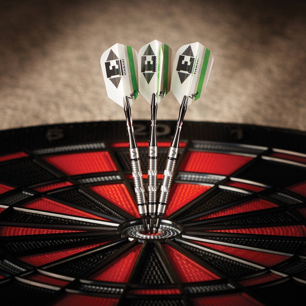 Viper Element Tungsten Soft Tip Darts Grooved Barrel 18 Grams