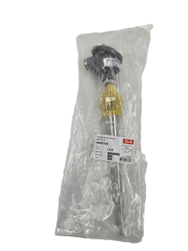 DANFOSS MBT5116 TEMPERATURE SENSOR 084Z5102 Pt100 Class B [FAST SHIPPING