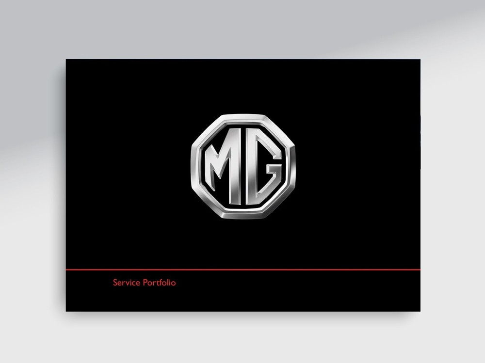 MG MG4 Service History Book Blank For All Models