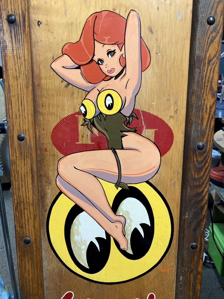 Vintage Creeper Wood Mechanic Creeper Shop Roller