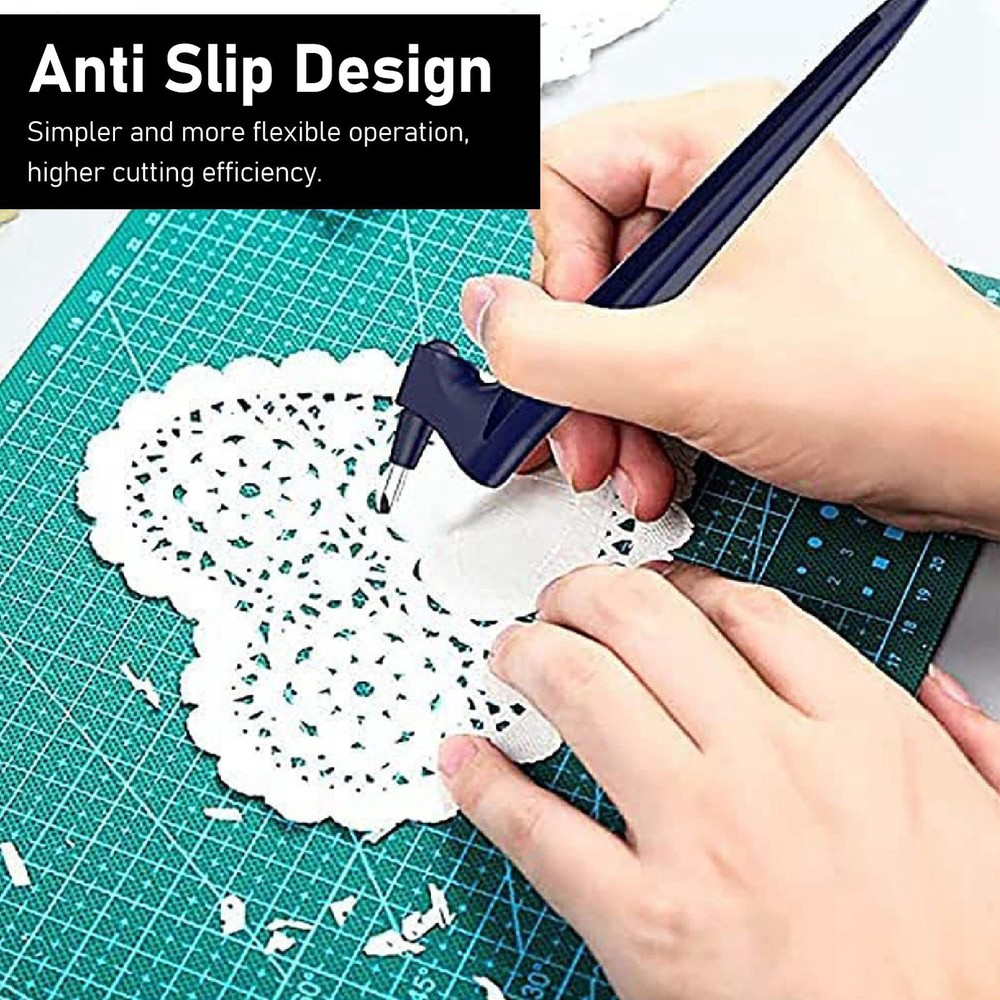 2Pcs Craft Cutting Tool Set 360 Degree Rotating For Handwork New