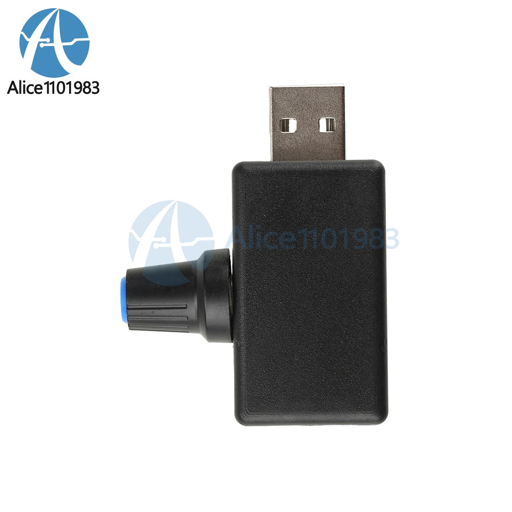DC 4-12V 5W Mini USB Fan Speed Controller Adjustable Fan Speed Control Module