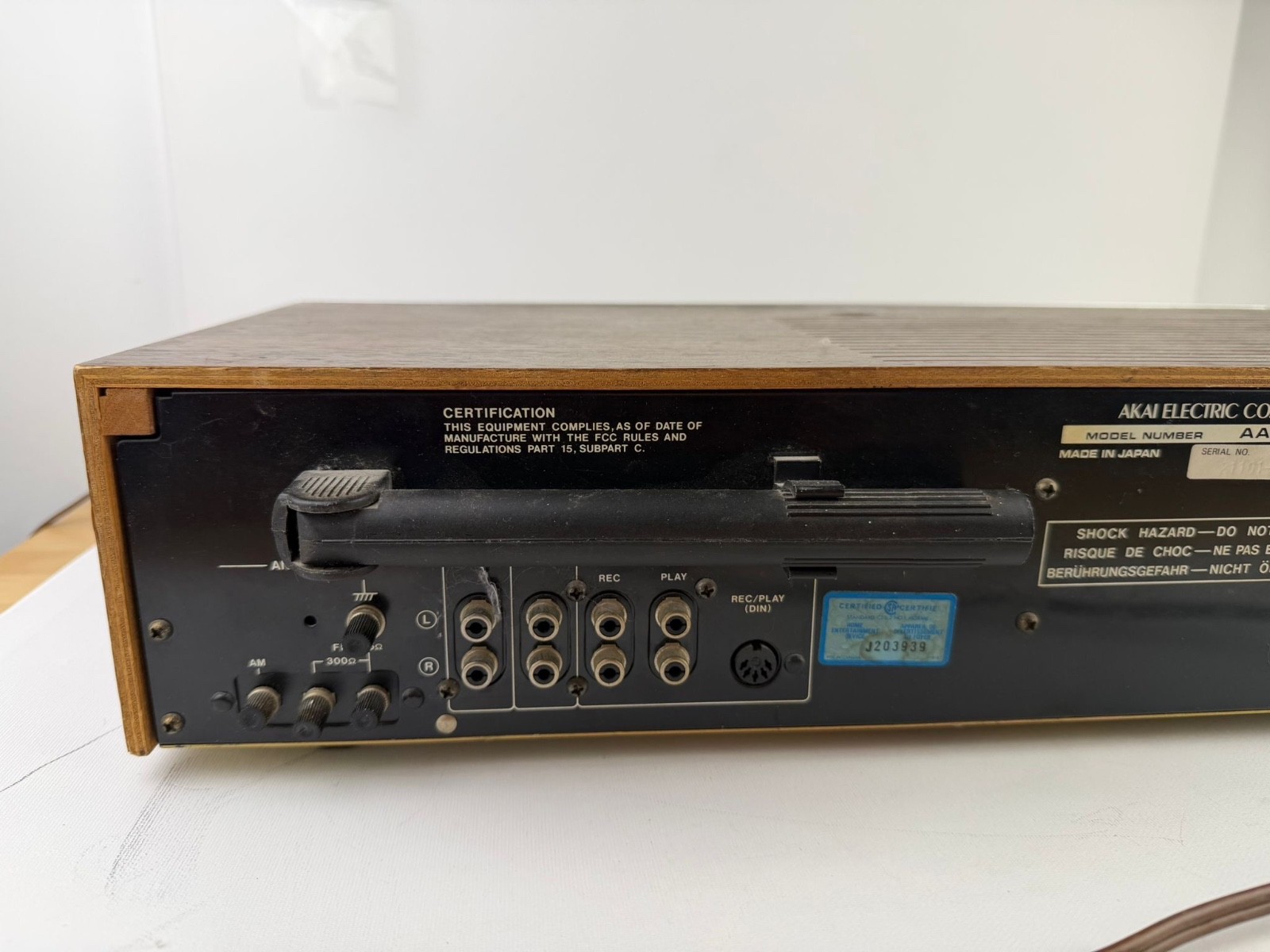 Vintage AKAI AA-1115 Stereo Receiver Made in Japan Fully Working