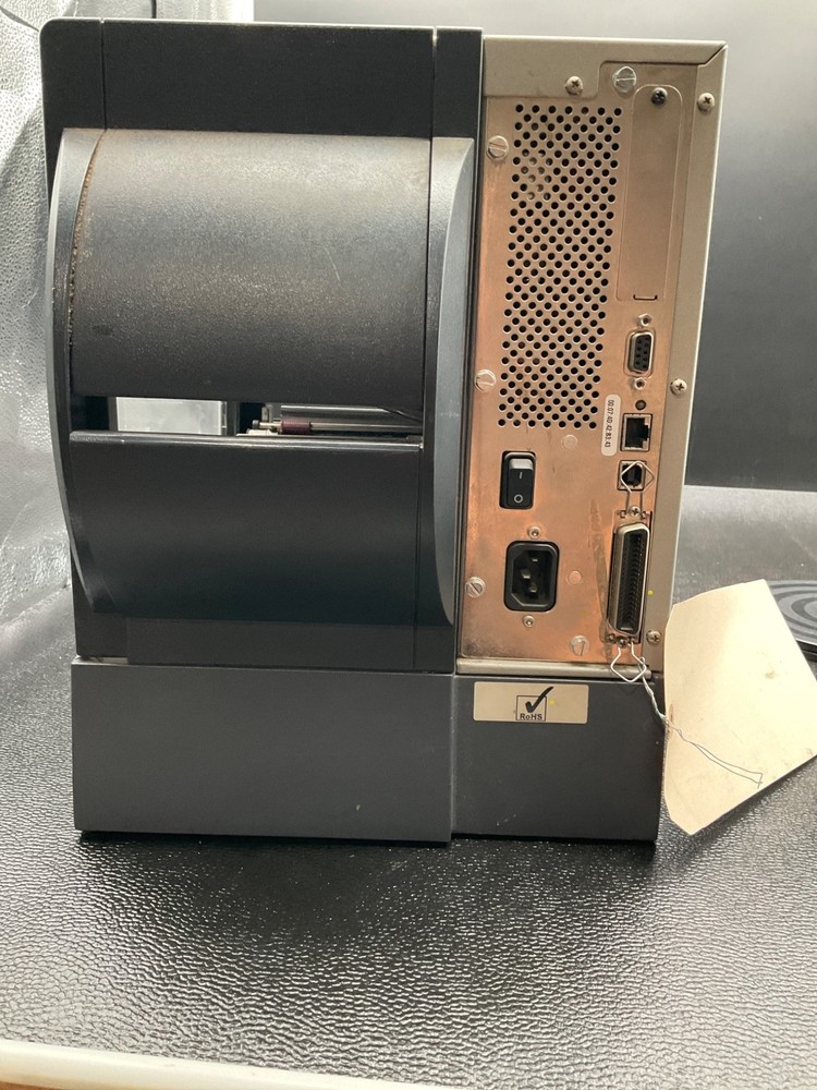 ZEBRA ZM400 THERMAL TRANSFER LABEL PRINTER USB ETHERNET USED