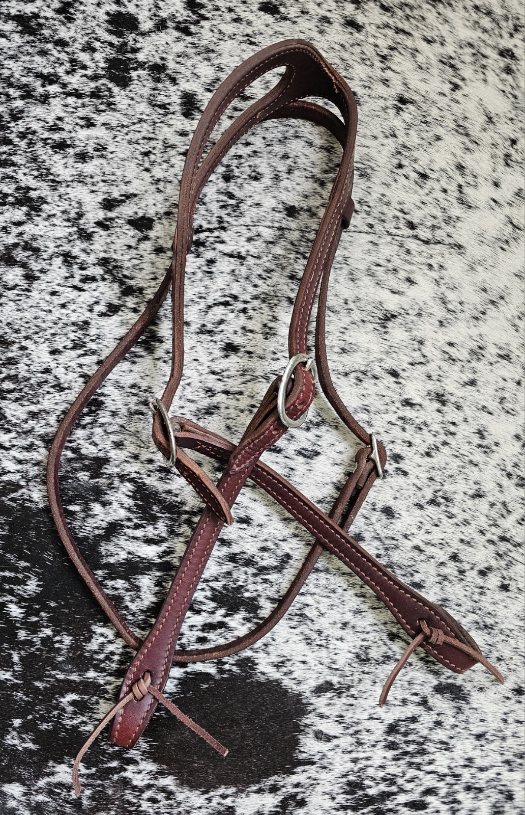 One Ear Headstall With Throat Latch