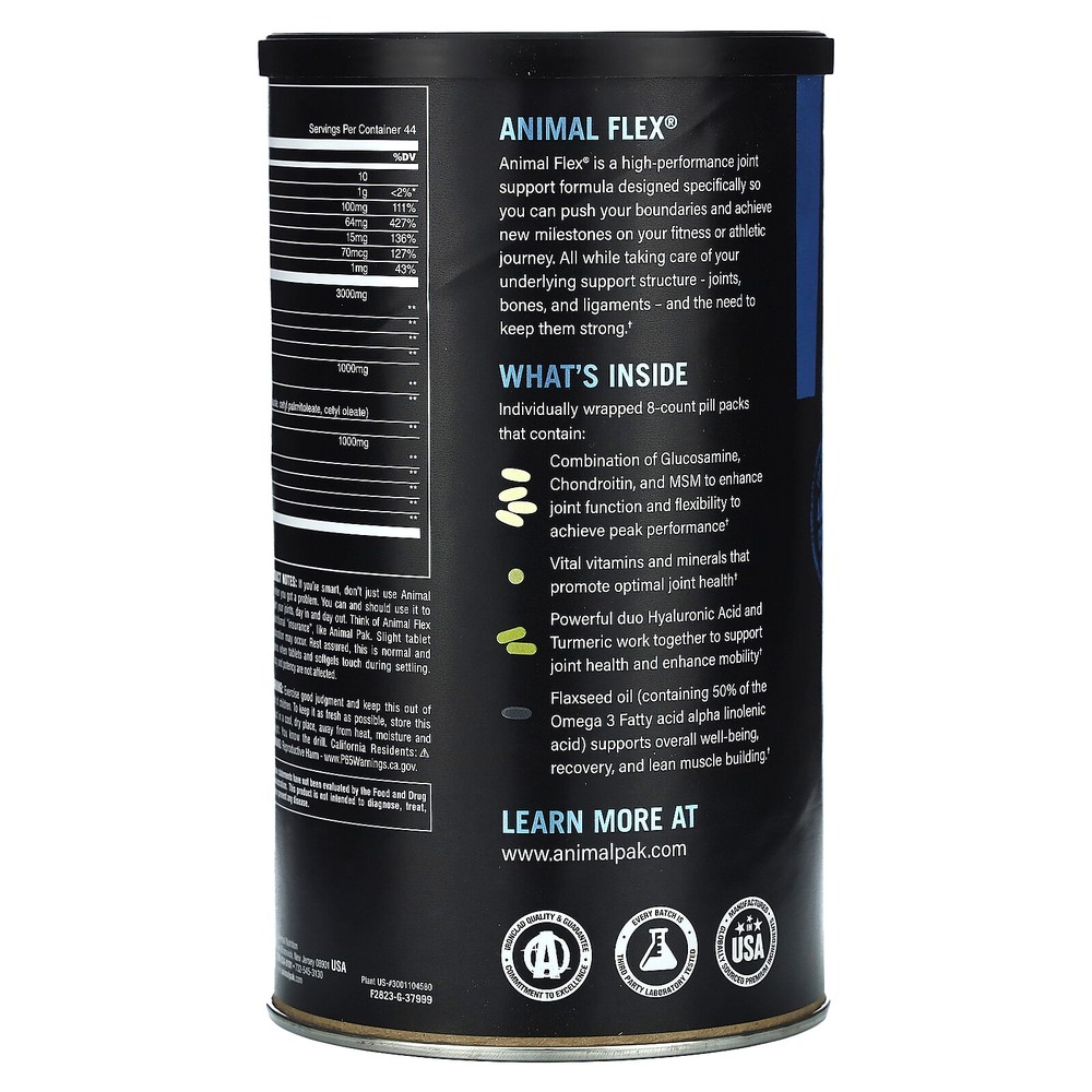 Flex, Comprehensive Joint Care, 44 Pill Packs