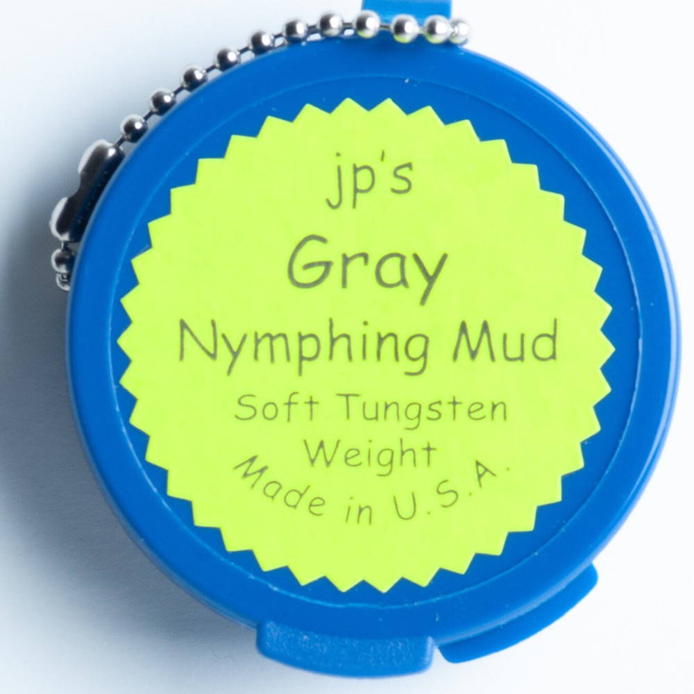 JP's Nymphing Mud -Soft Tungsten Weight - Gray
