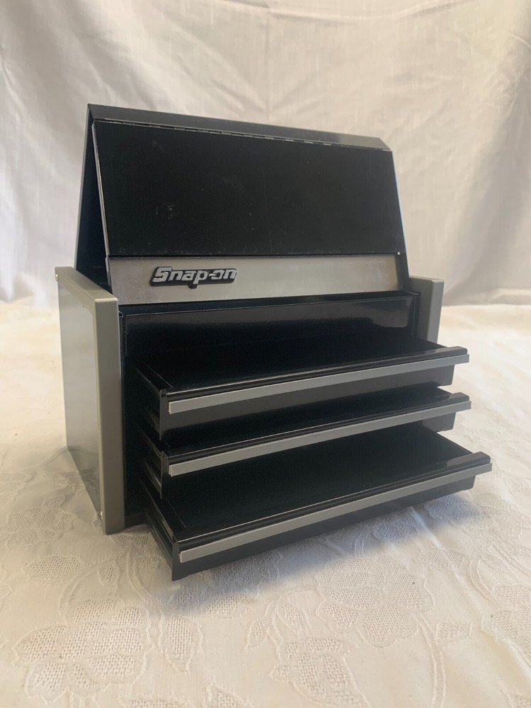 Snap-on Black Mini Micro Tool Box 100th Anniversary Three-Drawer