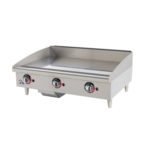 Star 636TF 36" Gas Griddle w/ Thermostatic Controls - 1"
