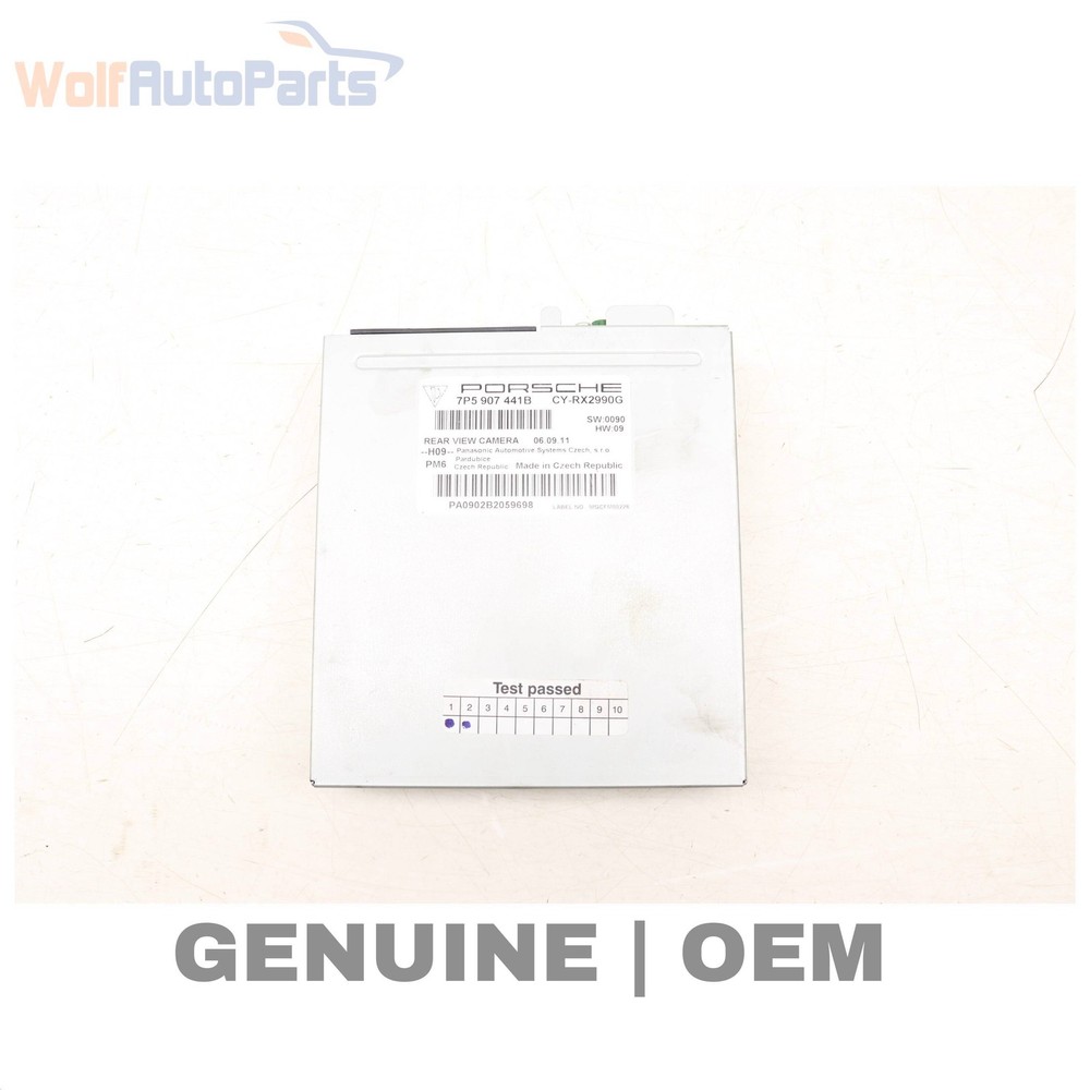 2011-2014 PORSCHE CAYENNE - REAR VIEW / Backup Camera Control Module