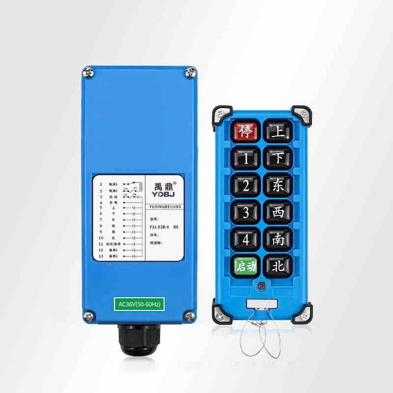 Wireless Remote Hoist Controller for F21-E2B-8 Industrial Cranes 24V-380V
