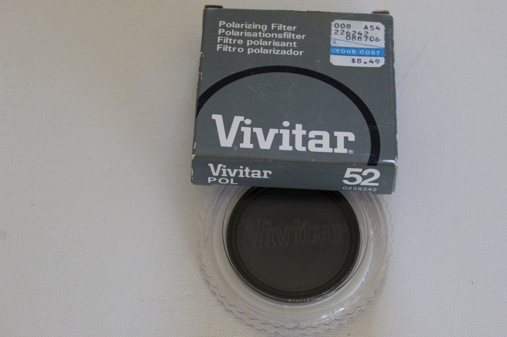 Vivitar Polarizing Filter 52 mm