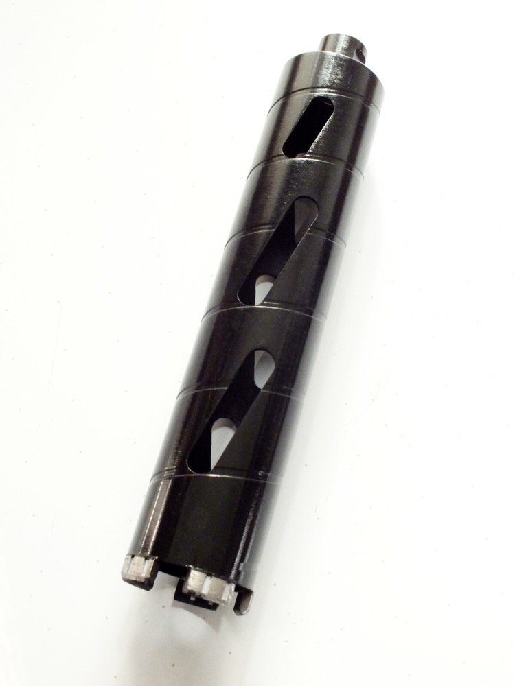 TechDiamondTools Laser Welded Stone Core Drill Bit 2-1/4 inch, 11" Long