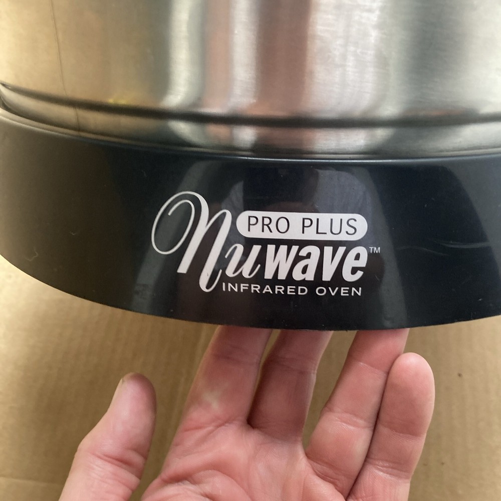 NuWave 20602 Pro Plus Infrared Oven Stainless Extender Ring READ DESCRIPTION