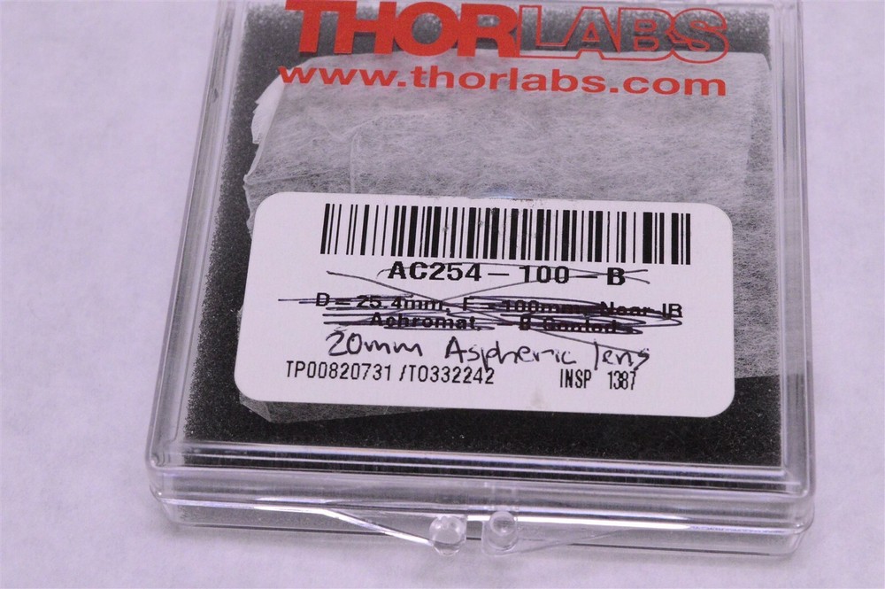 Thorlabs 20mm Asoheric Lens Achromatic Doublet