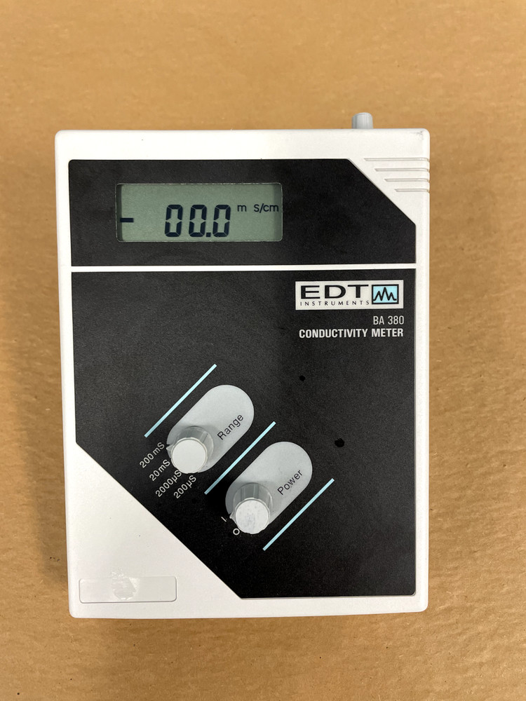 EDT Instruments BA 380 Conductivity Meter - Used Untested - Powers On