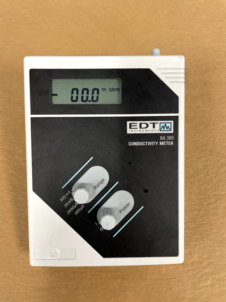 EDT Instruments BA 380 Conductivity Meter - Used Untested - Powers On