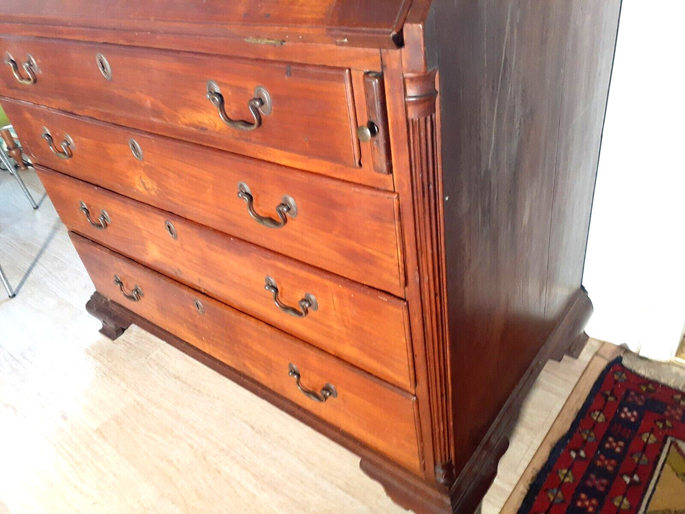 Antique Pennsylvania Walnut Chippendale Desk