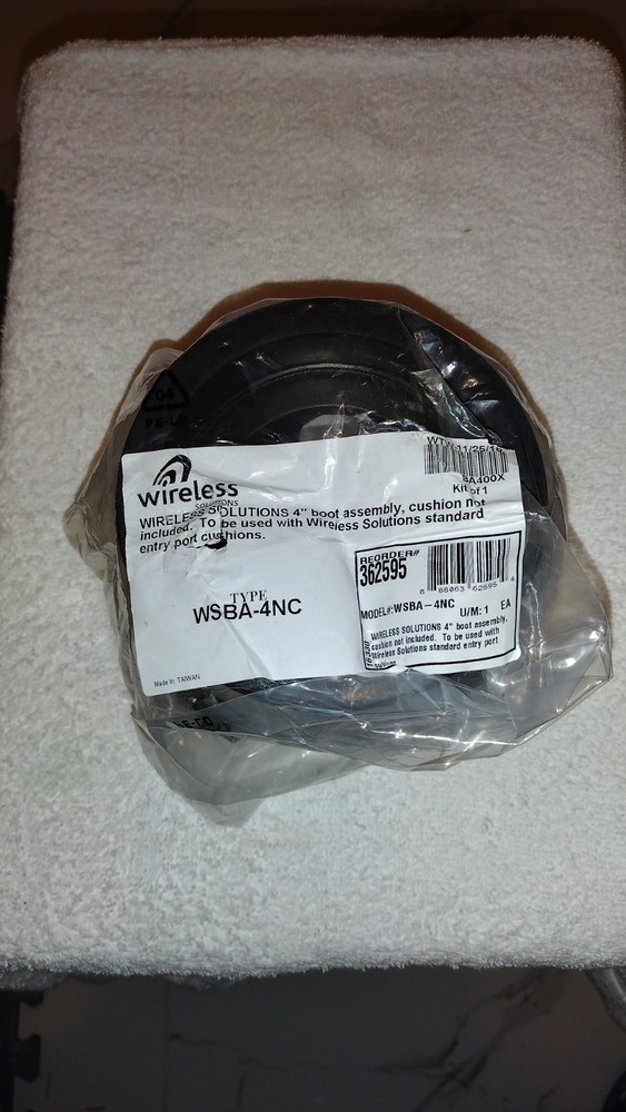 WIRELESS SOLUTIONS WSBA-4NC WIRELESS SUTIONS 4" BOOT ASSEMBLY NEW