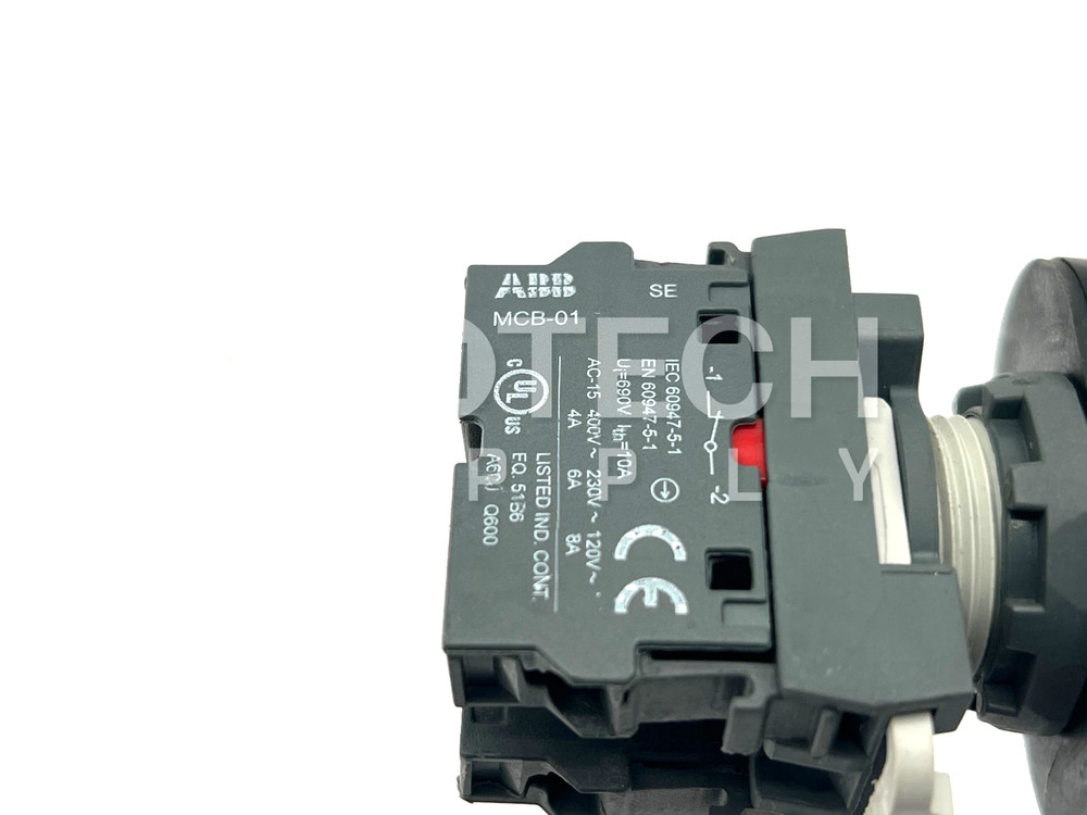 ABB MCB-10 + MCB-01 Push Button Assembly with WARRANTY