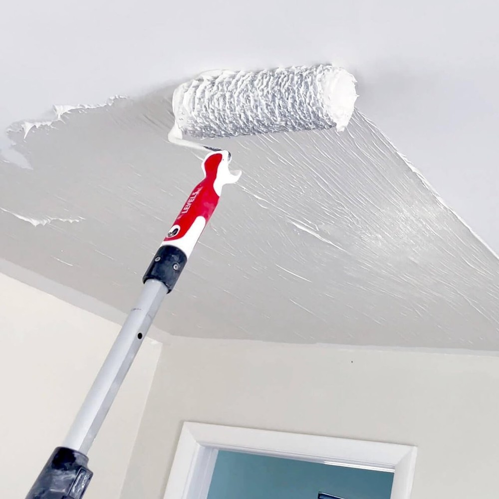 Premium 12-Inch Roller for Drywall Compound Application - Hand-Powered-