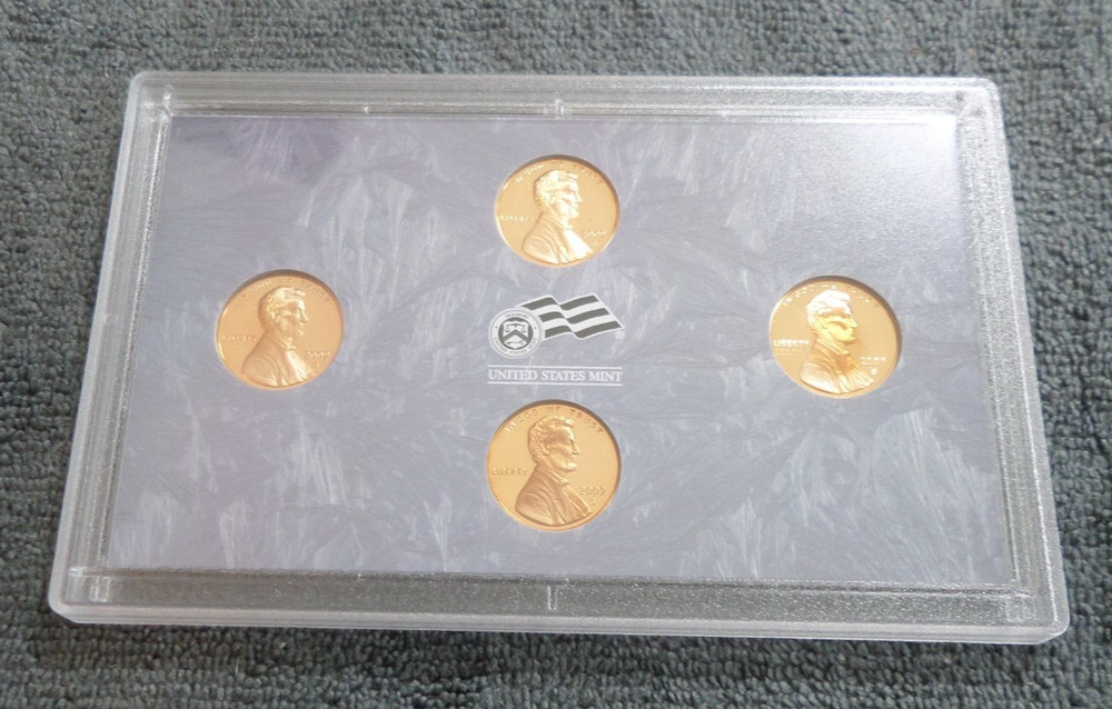 2009 S Lincoln Bicentennial One Cent Proof Set US Mint