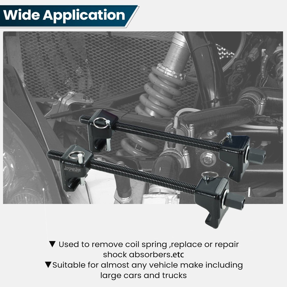 ATPEAM Macpherson Strut Spring Compressor 2pc Heavy Duty Coil Spring...