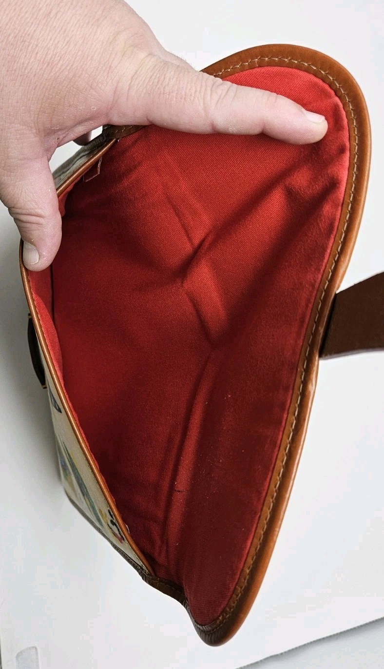 Dooney & Bourke DISNEY WORLD Retro iPad Tablet Case Leather Traveling Carrying