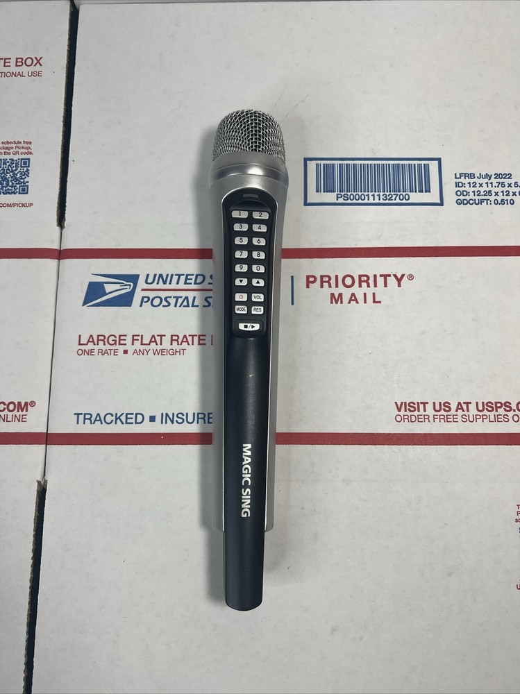 Magic Sing EX190 Wireless Karaoke Microphone only  - MINT - SAME DAY- WARRANTY