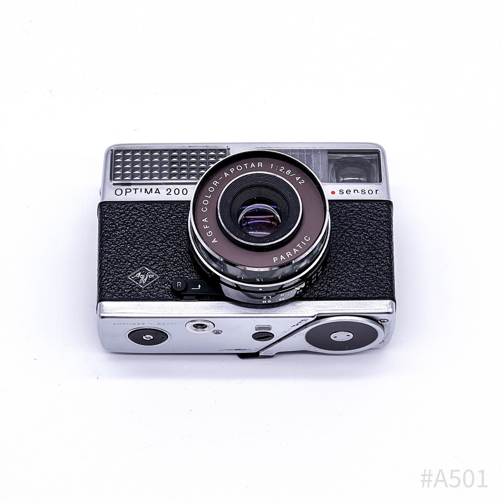 Agfa Optima 200 Sensor Camera Rangefinder Camera Color-Apotar Paratic 1:2.8/42