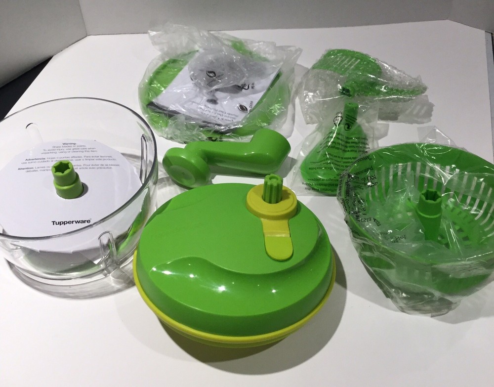 Tupperware Quick Chef Pro System Green New