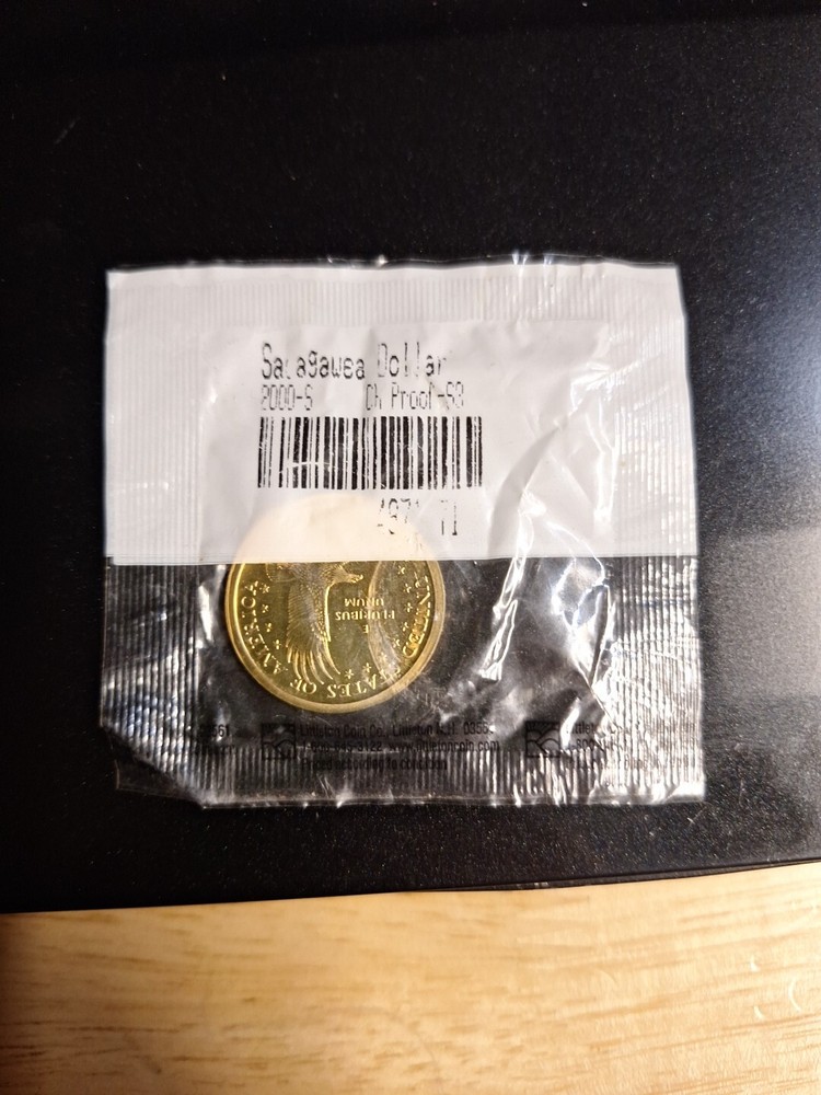 2000 S Sacagawea Dollar with Eagle in Flight Reverse Proof