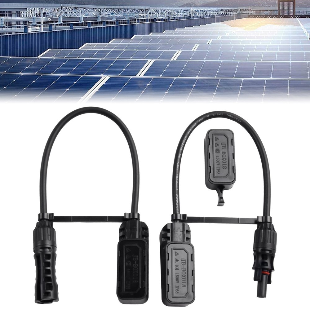 Solar Accessory Solar Connector Connector Box Cable Connector PVC Safe
