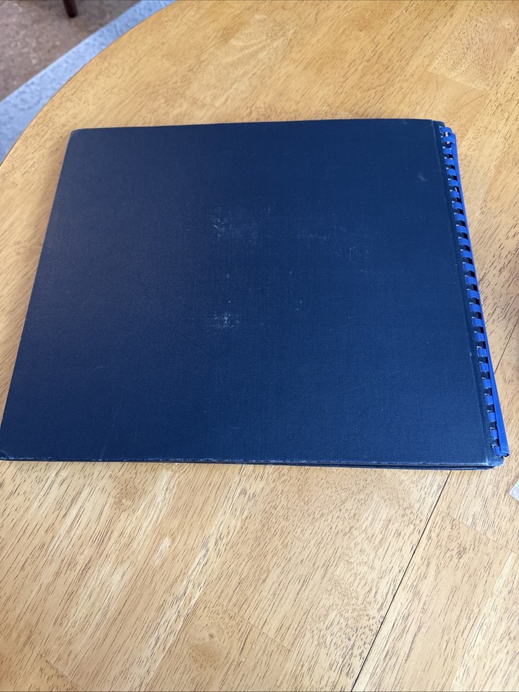 WW2 World War II First Edition Air Navigation Notebook Dated 1942 Filled Out