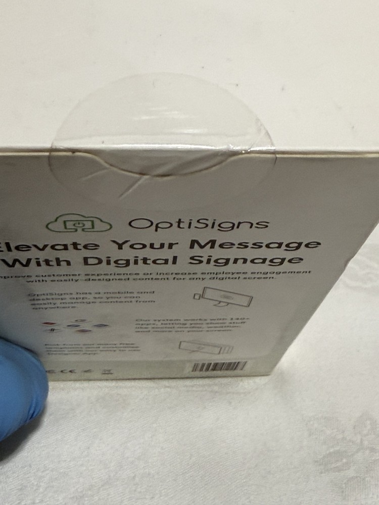 OptiSigns OptiStick Digital Signage Player - Android-Based 4K UHD HDMI Stick