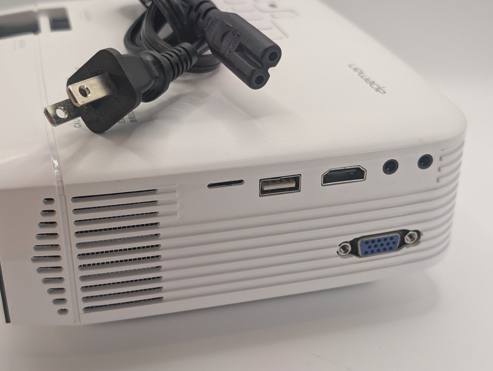 Apeman Portable Mini Projector LC350 - Excellent Condition - Fully Functional.