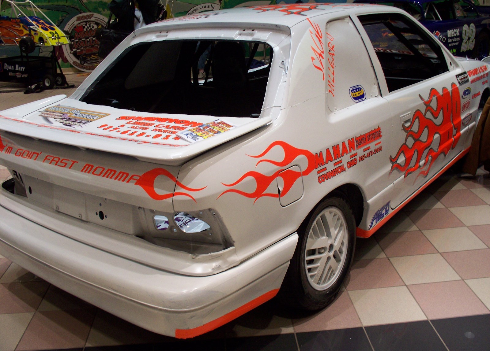 Neon Race Car Sign Vinyl, 24 inch x 30 feet, Fluorescent EasyColor Ships Free