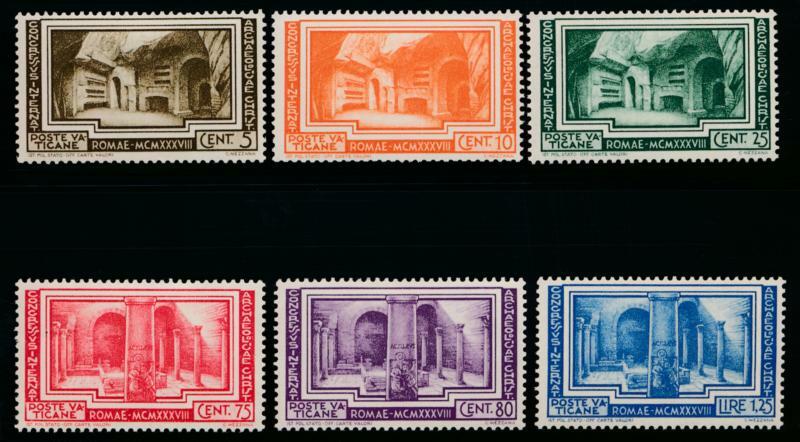 VATICAN 55-60 MINT LH