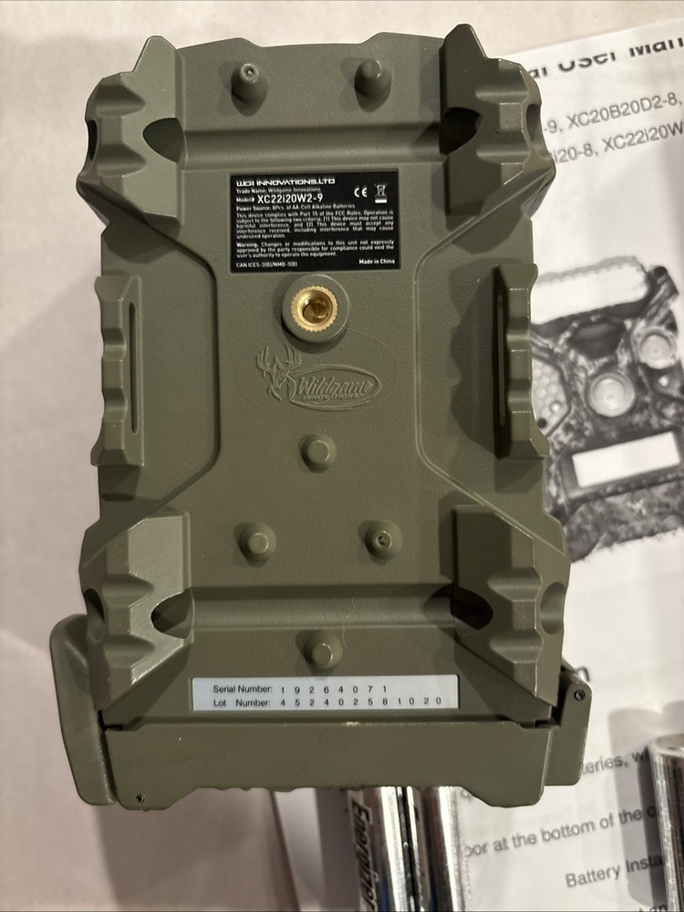 WILDGAME INNOVATIONS 22MP 100 Ft Illumination Range 1/2 Sec Trigger Speed.