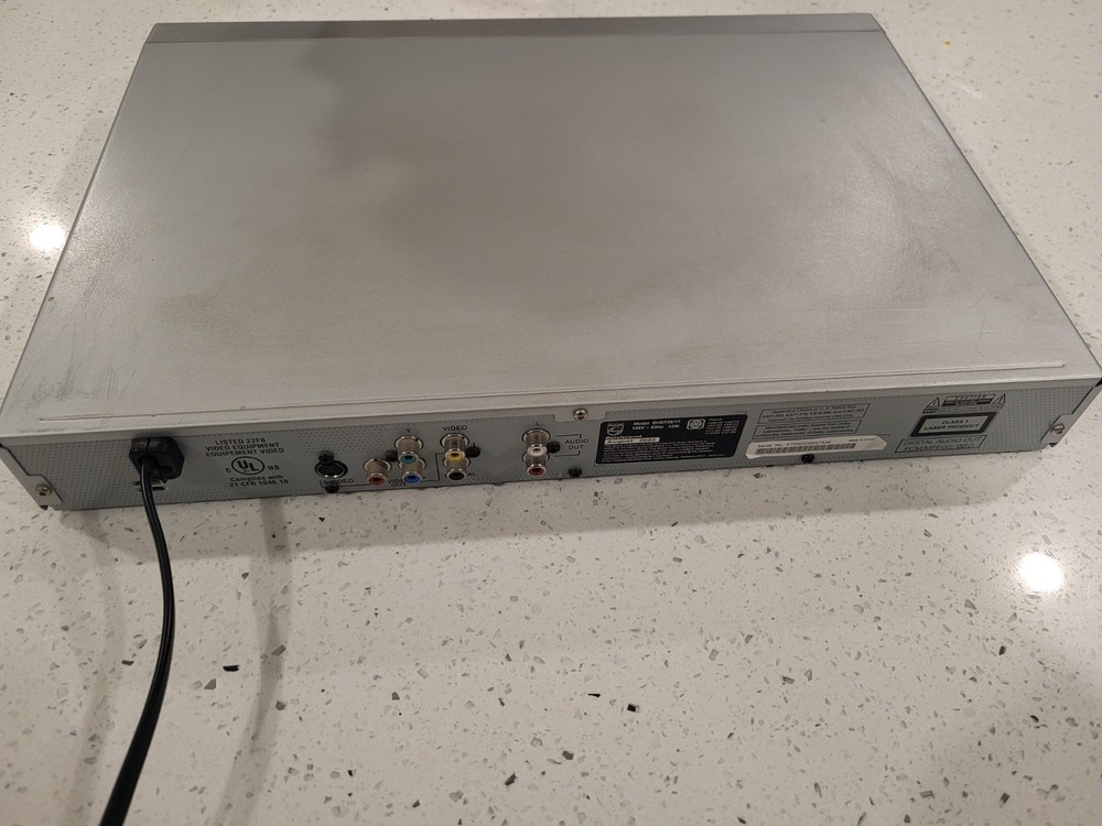 Phillips DVD726 Tested Dvd Player No Remote