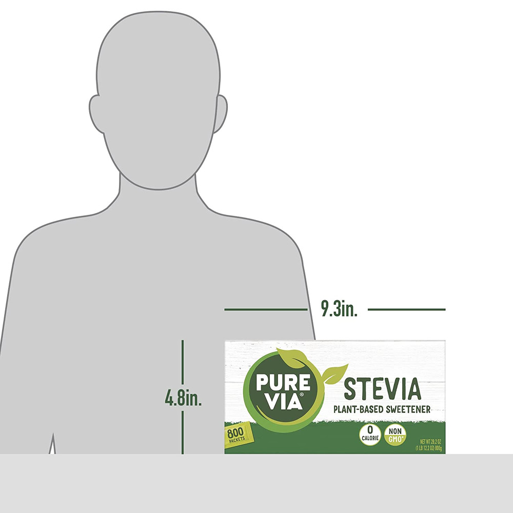 Stevia Sweetener 28.2Oz (800 Packets)