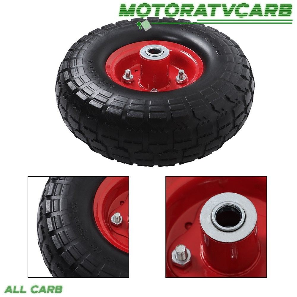 ALL-CARB Solid Never Flat Tires Wheel Kit Fit For EU3000is Generator Durable